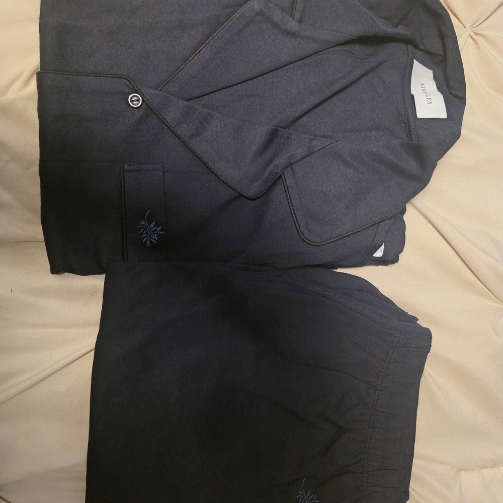 Chateau Navy Pajama Set